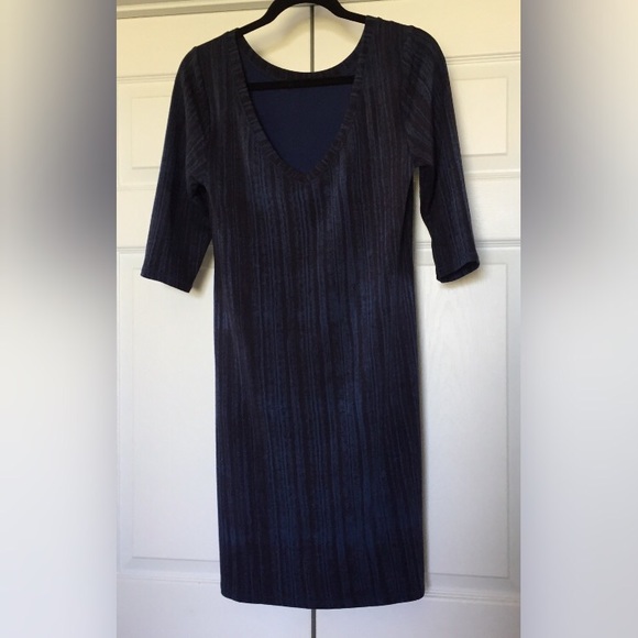 Philosophy Comfortable Striped Midi Dress Size L - Picture 2 of 4